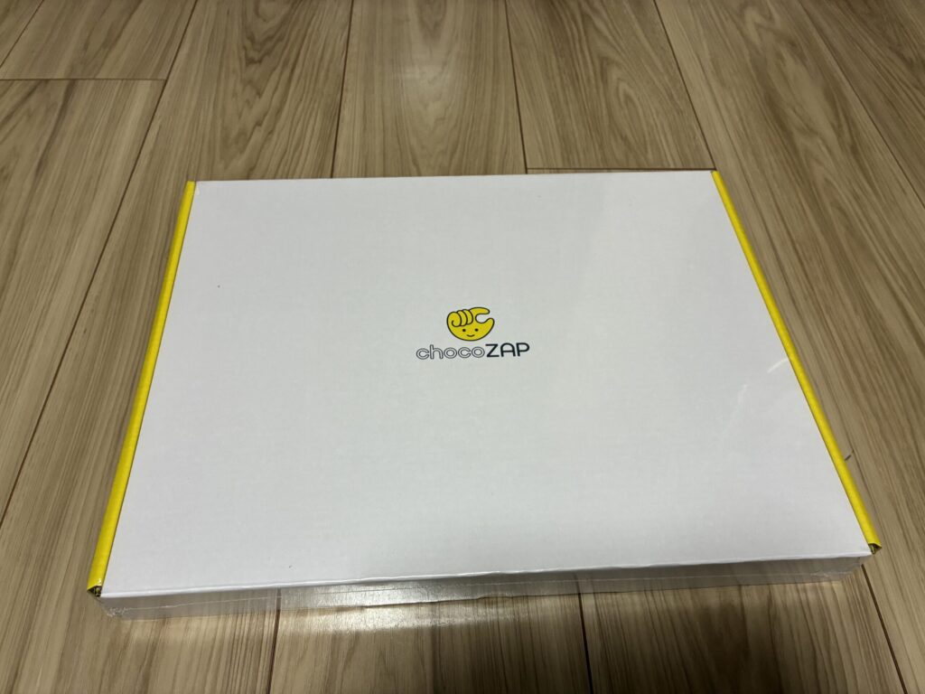 チョコザップのスターターキットの箱の外観の画像