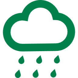 雨を表す雲の画像