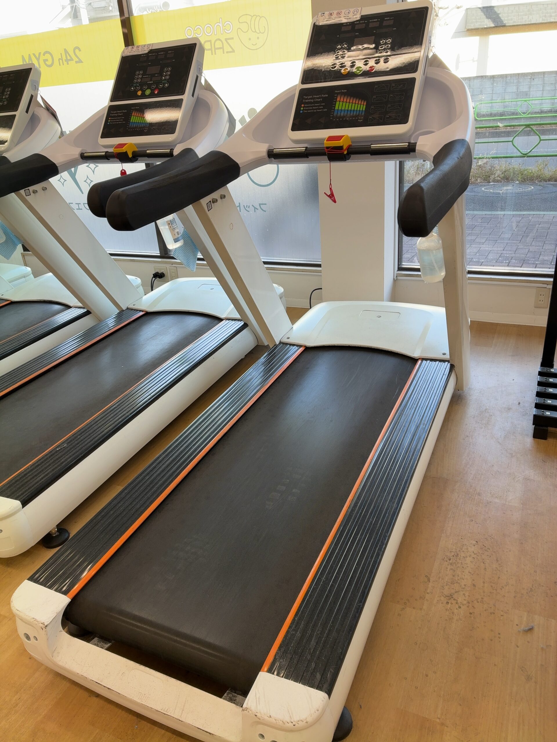 チョコザップのランニングマシンの画像