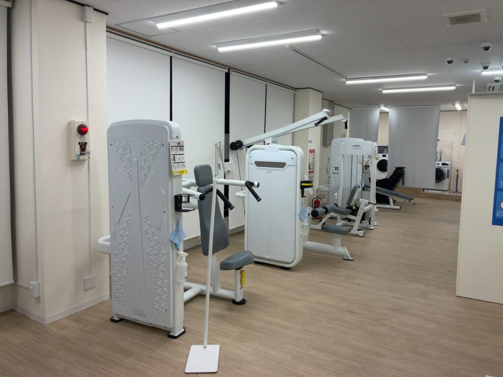 チョコザップ(chocoZAP)の店内が空いている様子