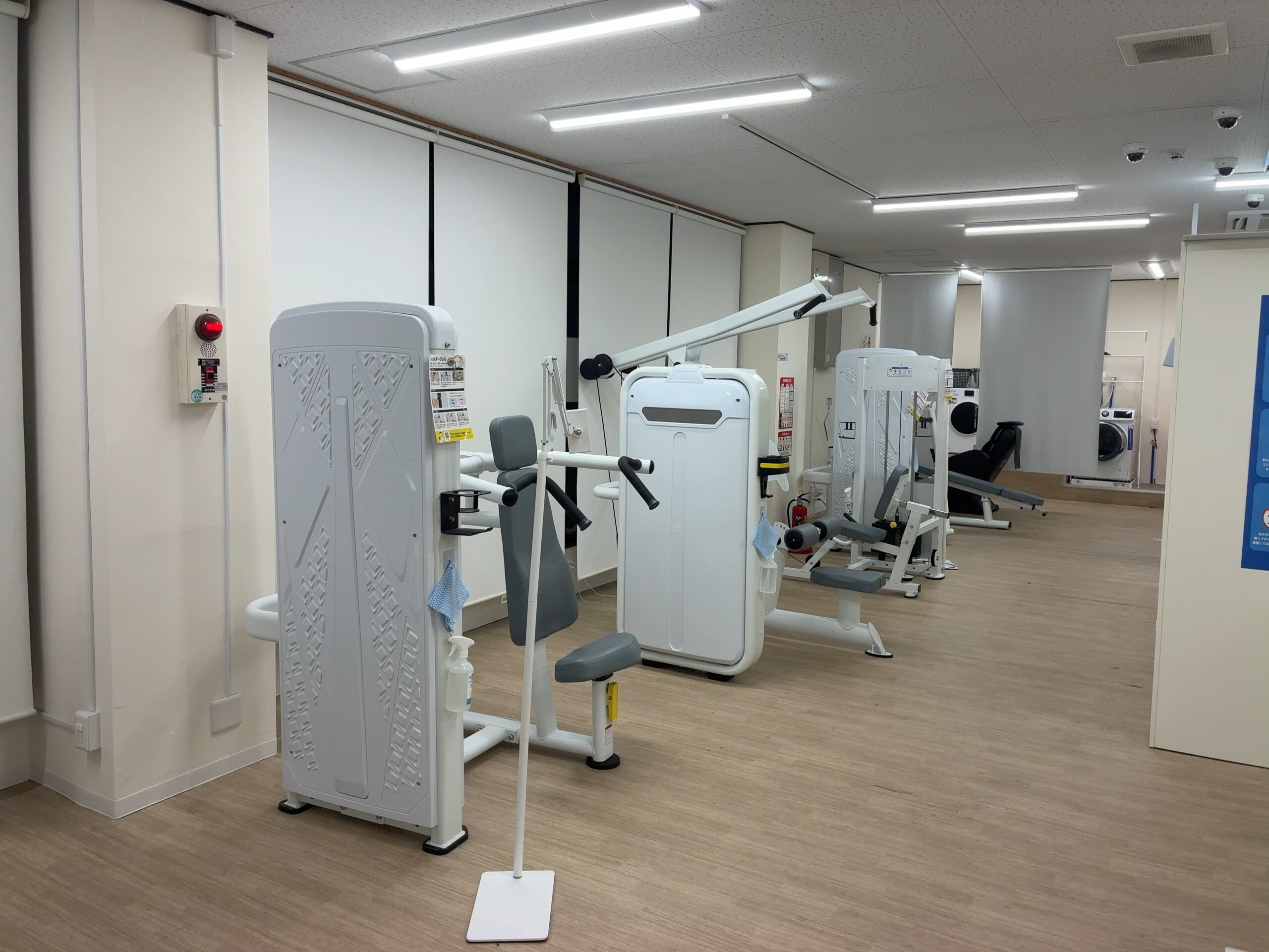 チョコザップ(chocoZAP)の店内が空いている様子