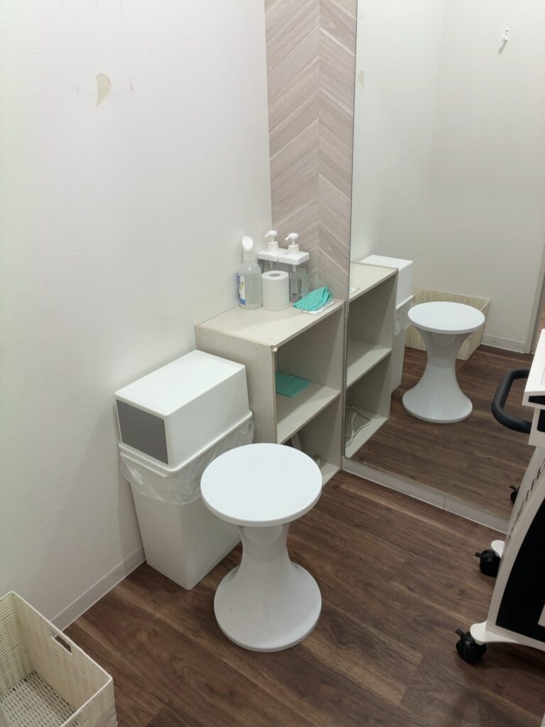 チョコザップ(chocoZAP)のセルフエステルームの中の画像